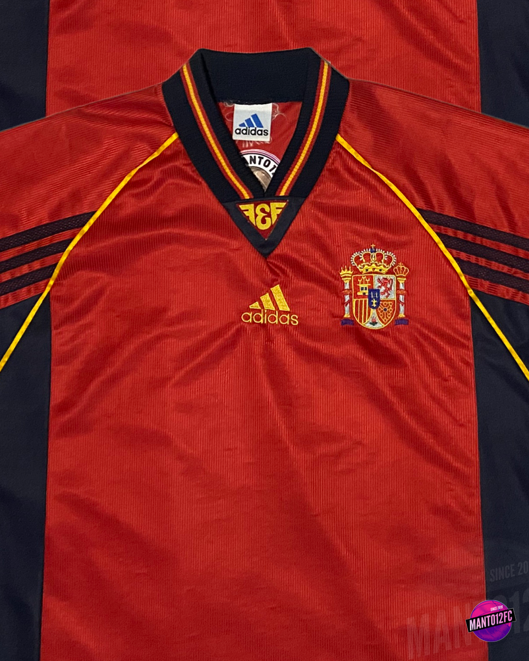 Camisa Retrô Seleção do Chile Copa 1998 Vermelha